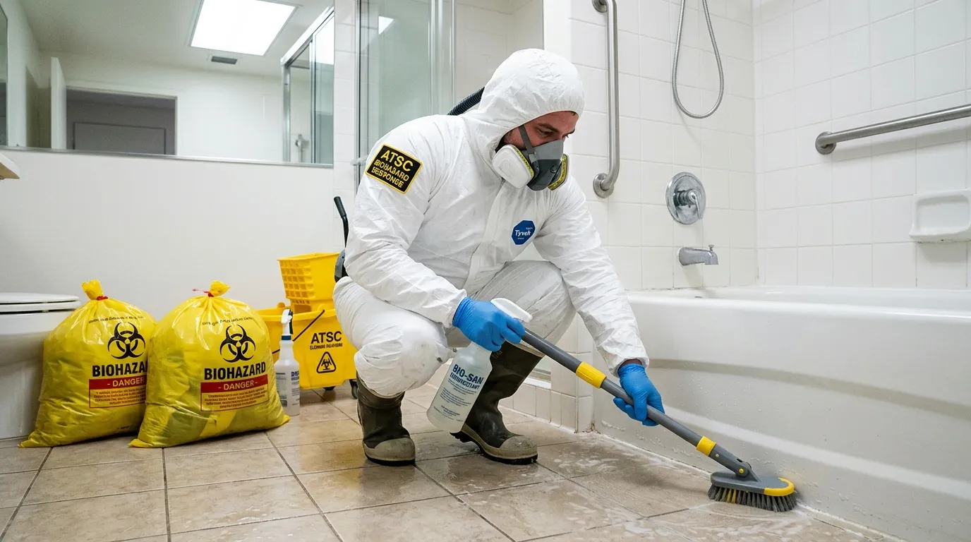 Decontamination equipment deployed for Blood Cleanup in Mo'ili'ili